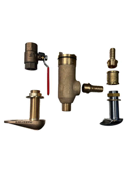 1" Seawater thru hull kit (SWKIT-1-1)